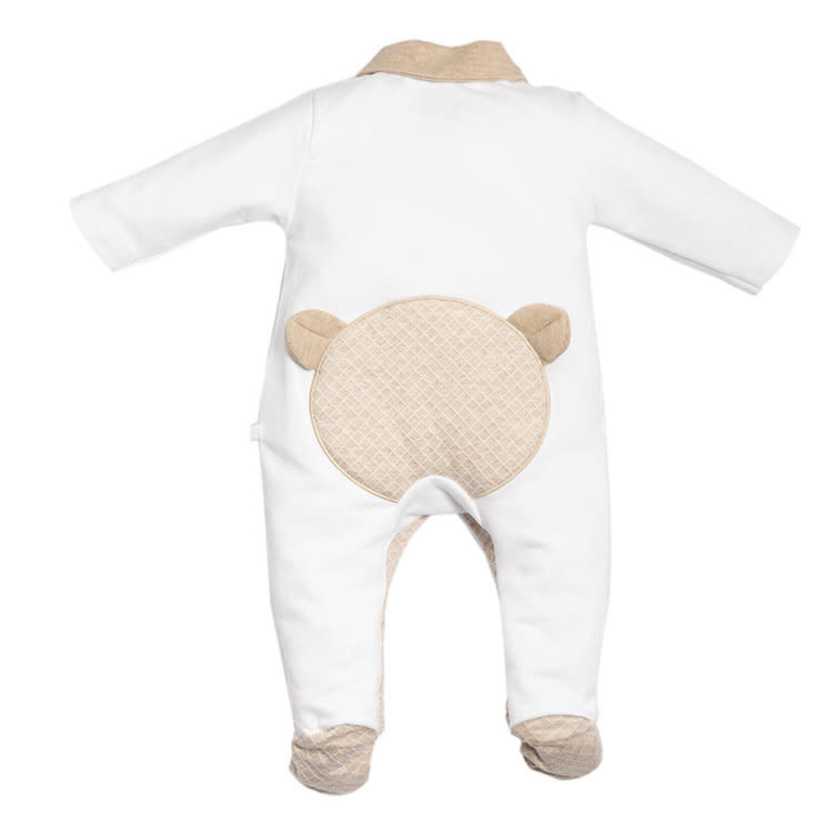 First 6213114 white/beige rompersuit