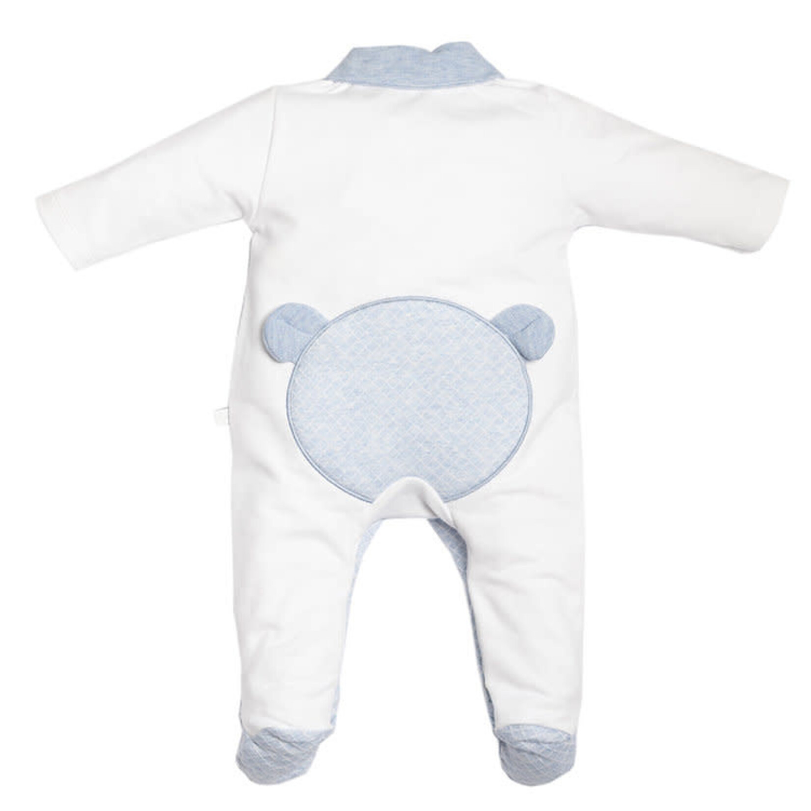 First 6213114 white/azzuro rompersuit