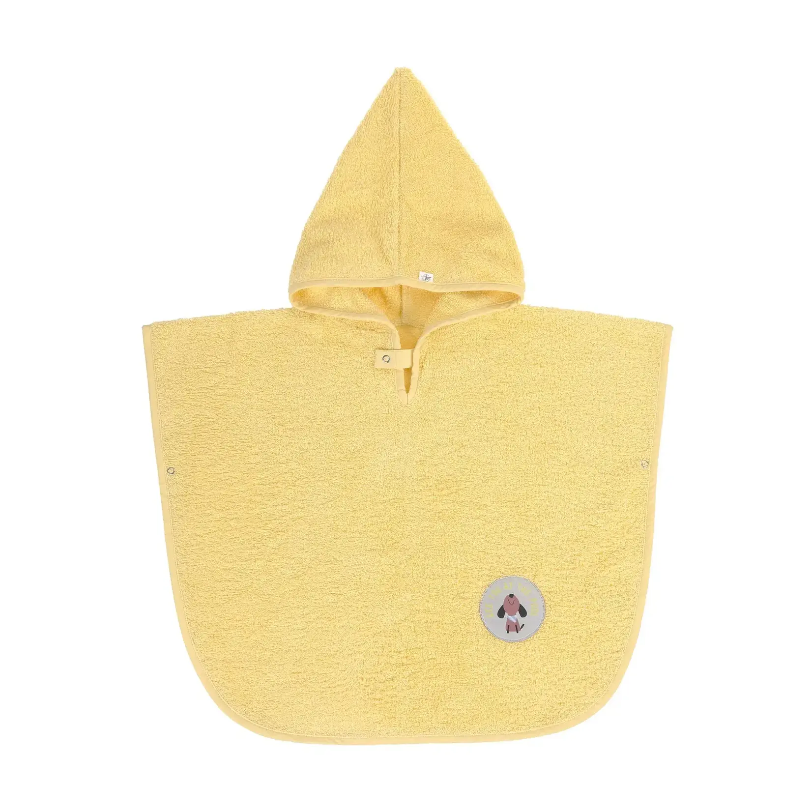 Lässig Terry Poncho pale yellow