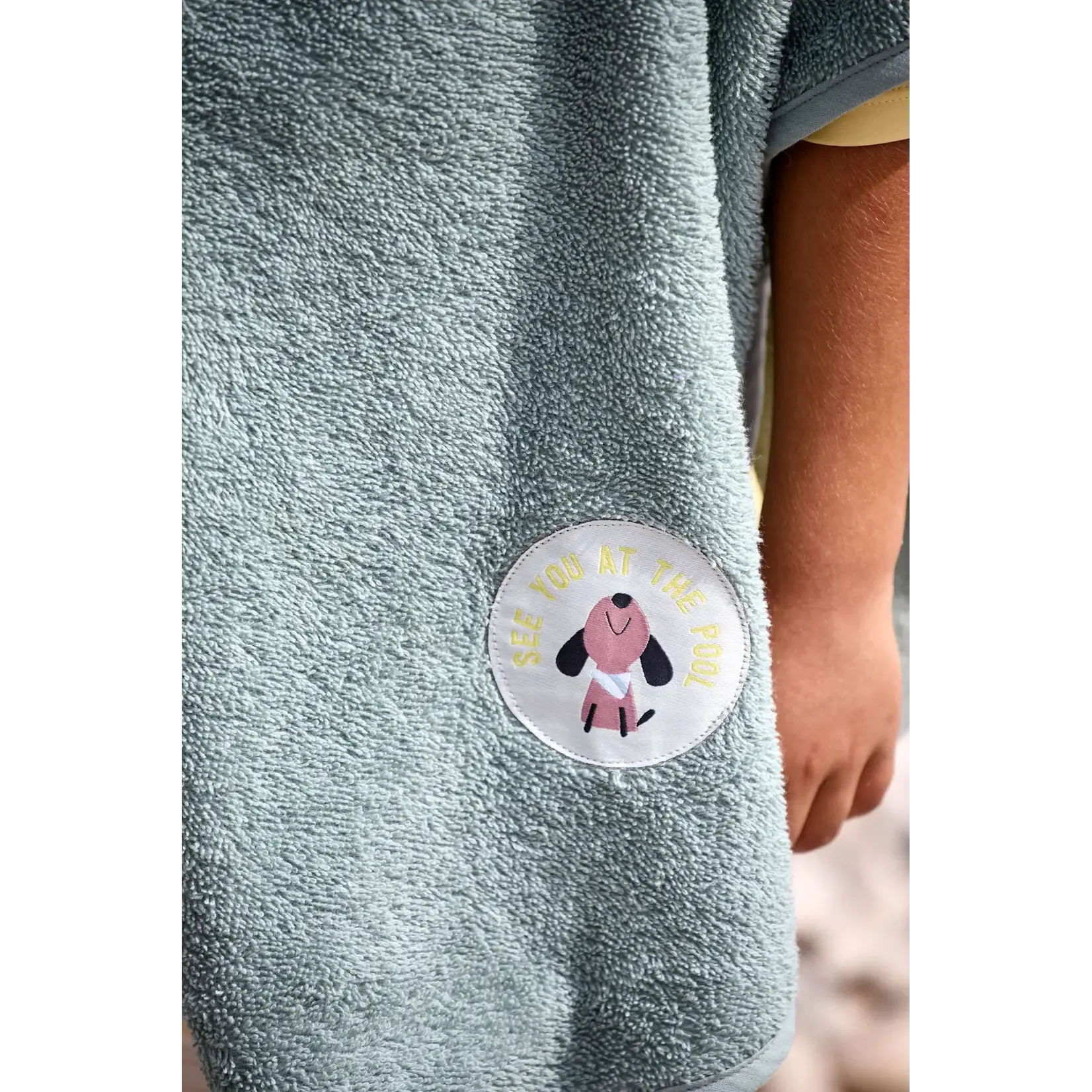 Lässig Terry Poncho green