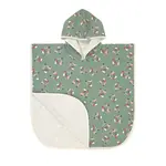 Lässig Beach Poncho - Scooter Dog, green