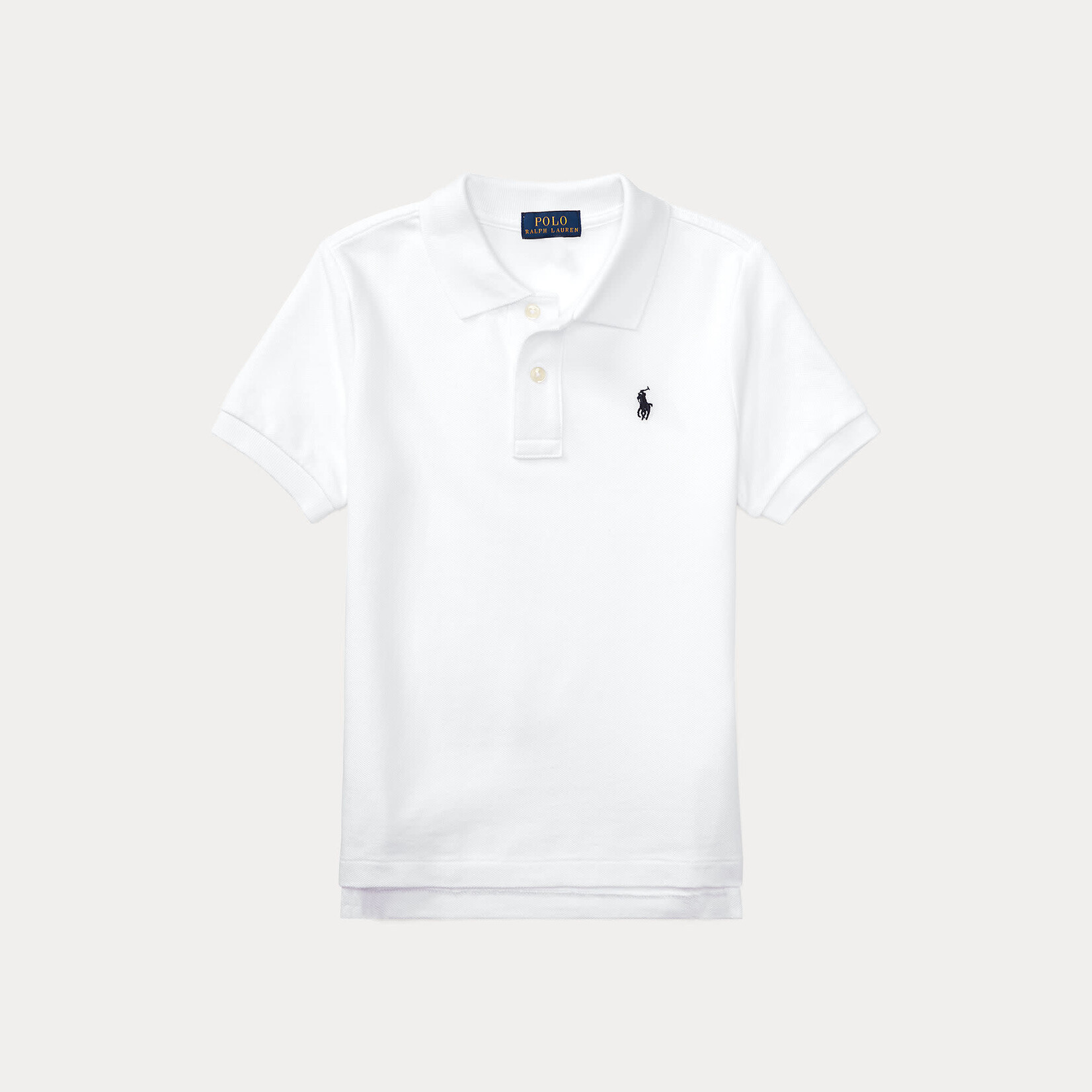 Ralph Lauren THE ICONIC MESH POLO SHIRT WHITE