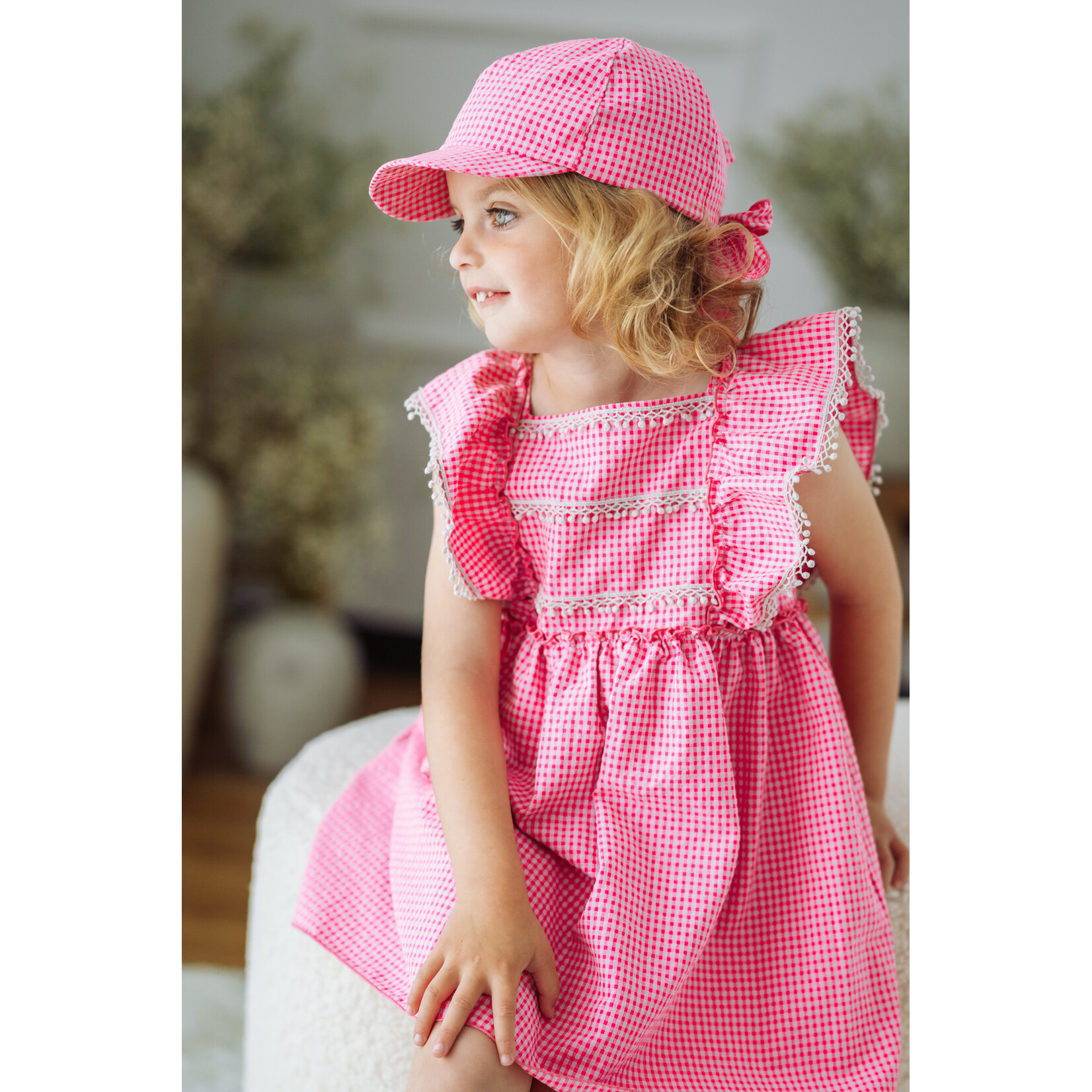 Jamiks CANDELLINA roze geruit