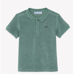 Tartine et Chocolat Polo shirt Khaki cotton hedgehog