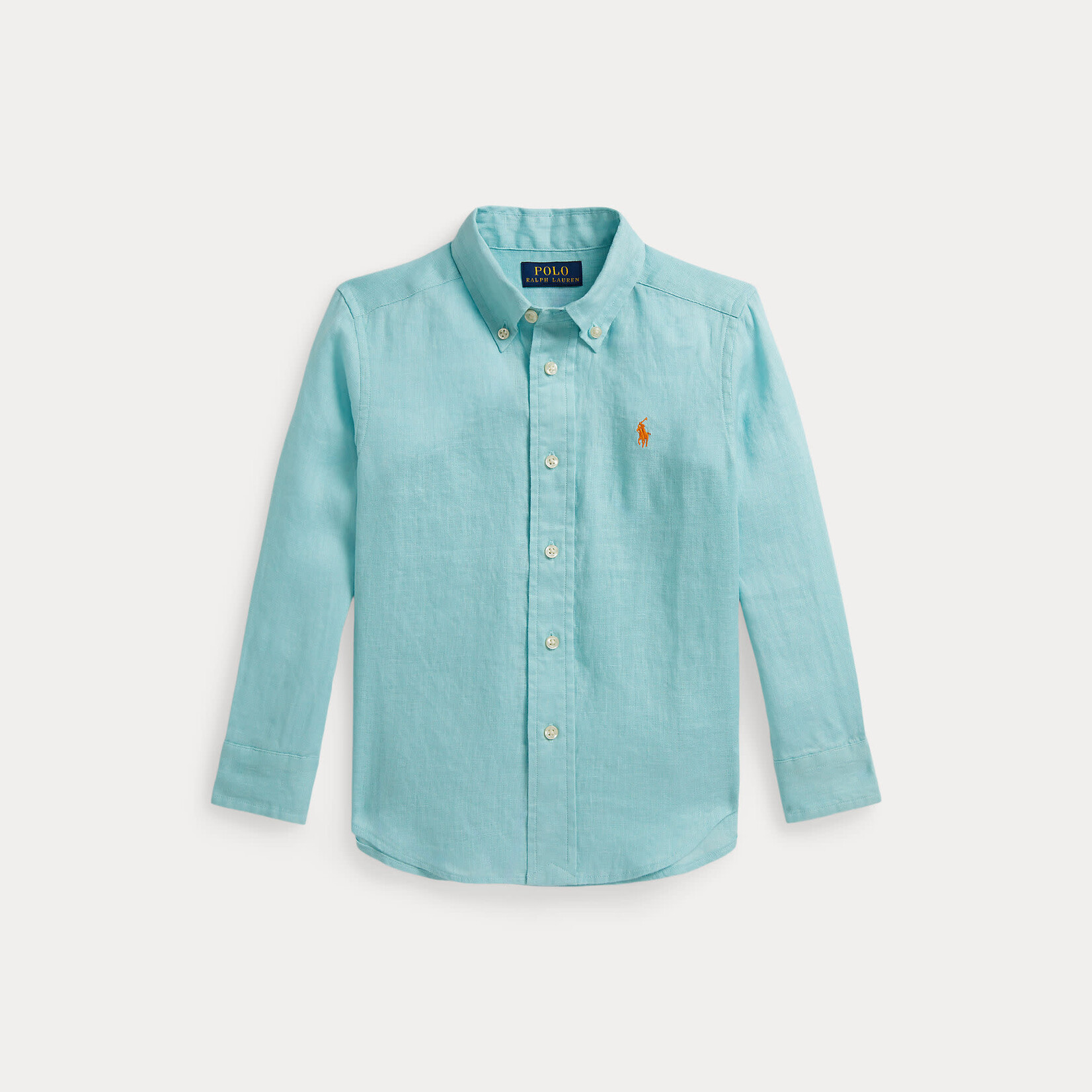 Ralph Lauren LINEN SHIRT  PARAKEET BLUE