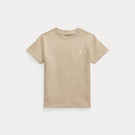 Ralph Lauren COTTON JERSEY CREWNECK TEE BEIGE/KHAKI