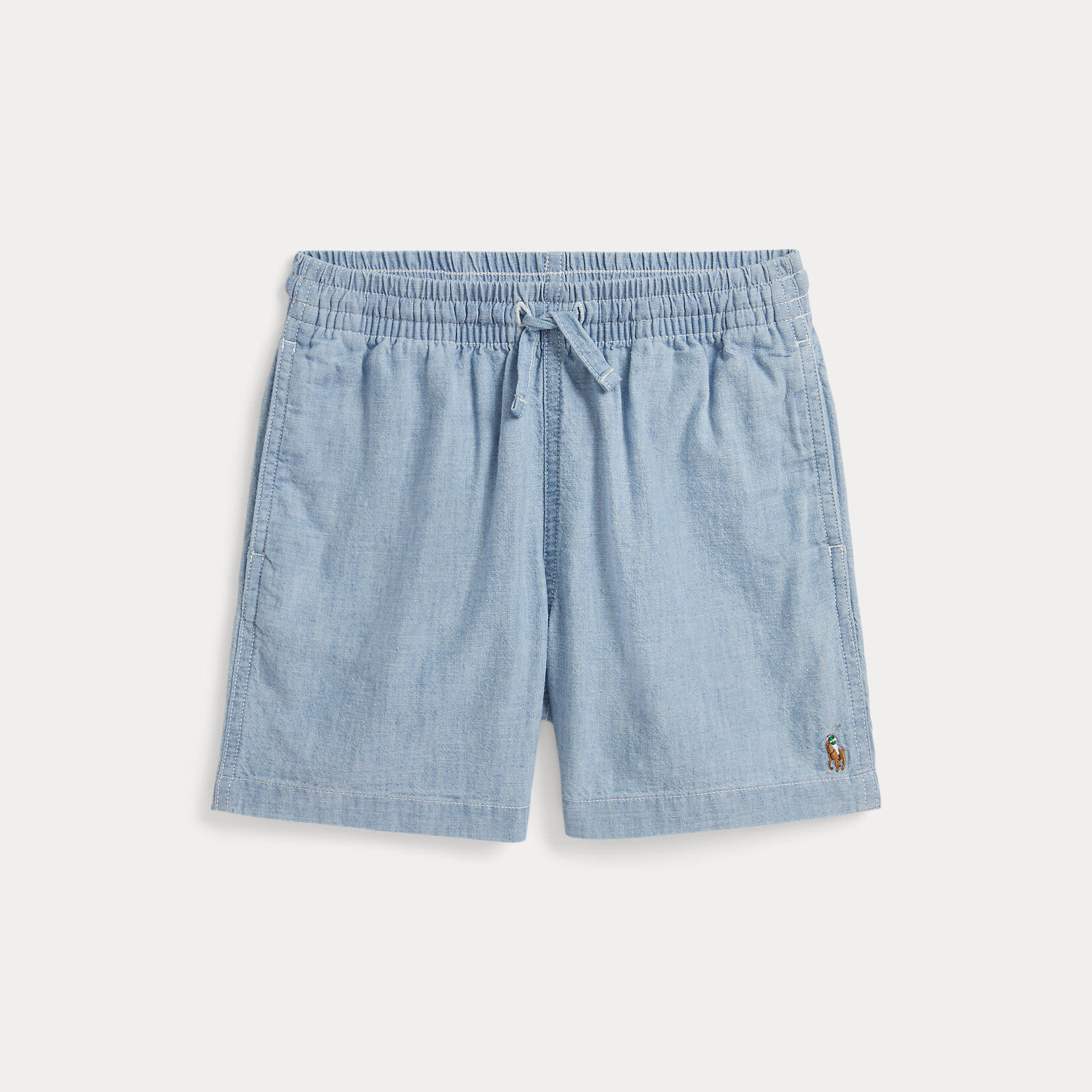 Ralph Lauren BIG FIT COTTON CHAMBRAY SHORT LIGHT/PASTEL BLUE