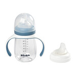 Béaba Baby Deloof: 2-IN-1 MEEGROEIFLES 210 ML WINDY BLUE