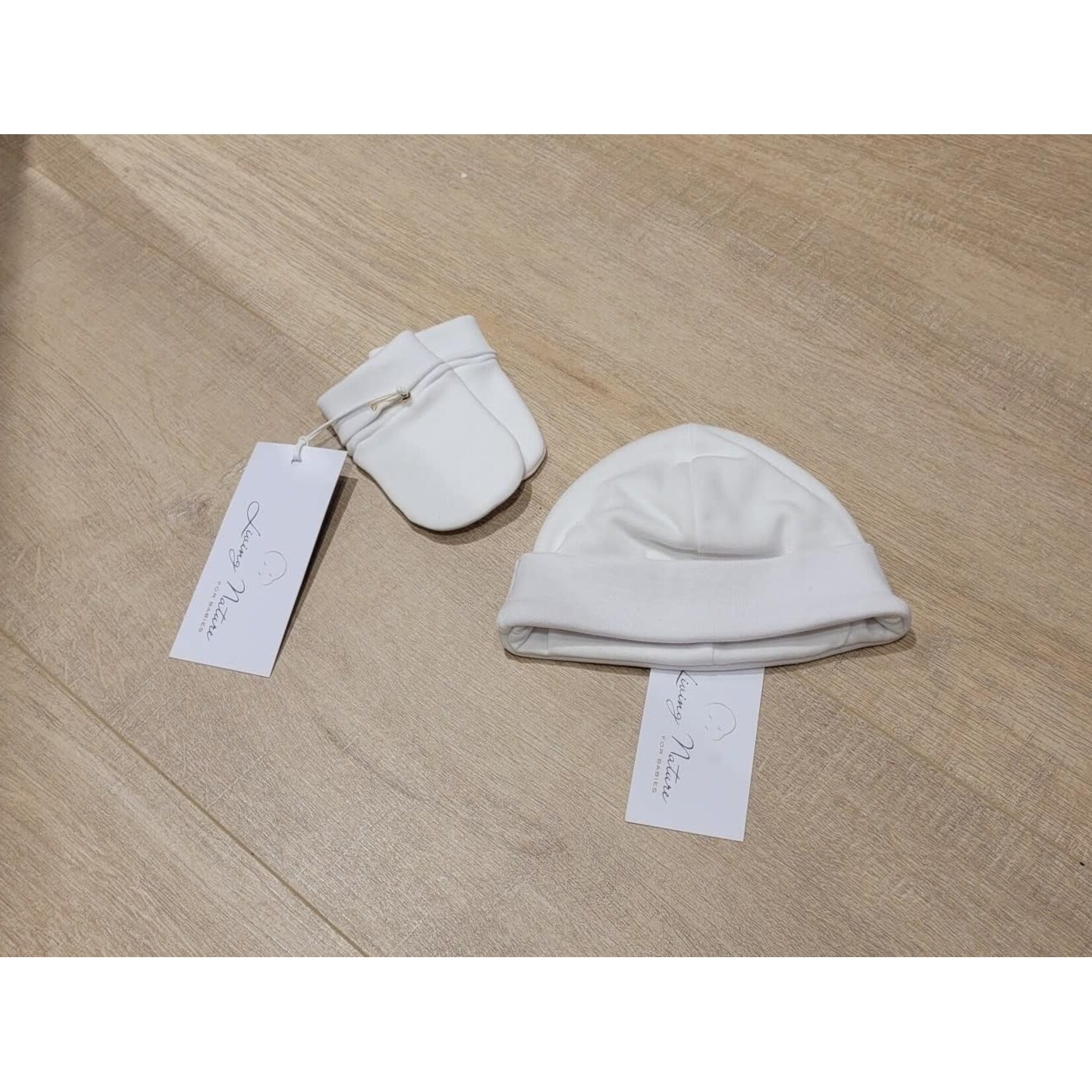 Living Nature Baby Deloof: Krabwantjes wit