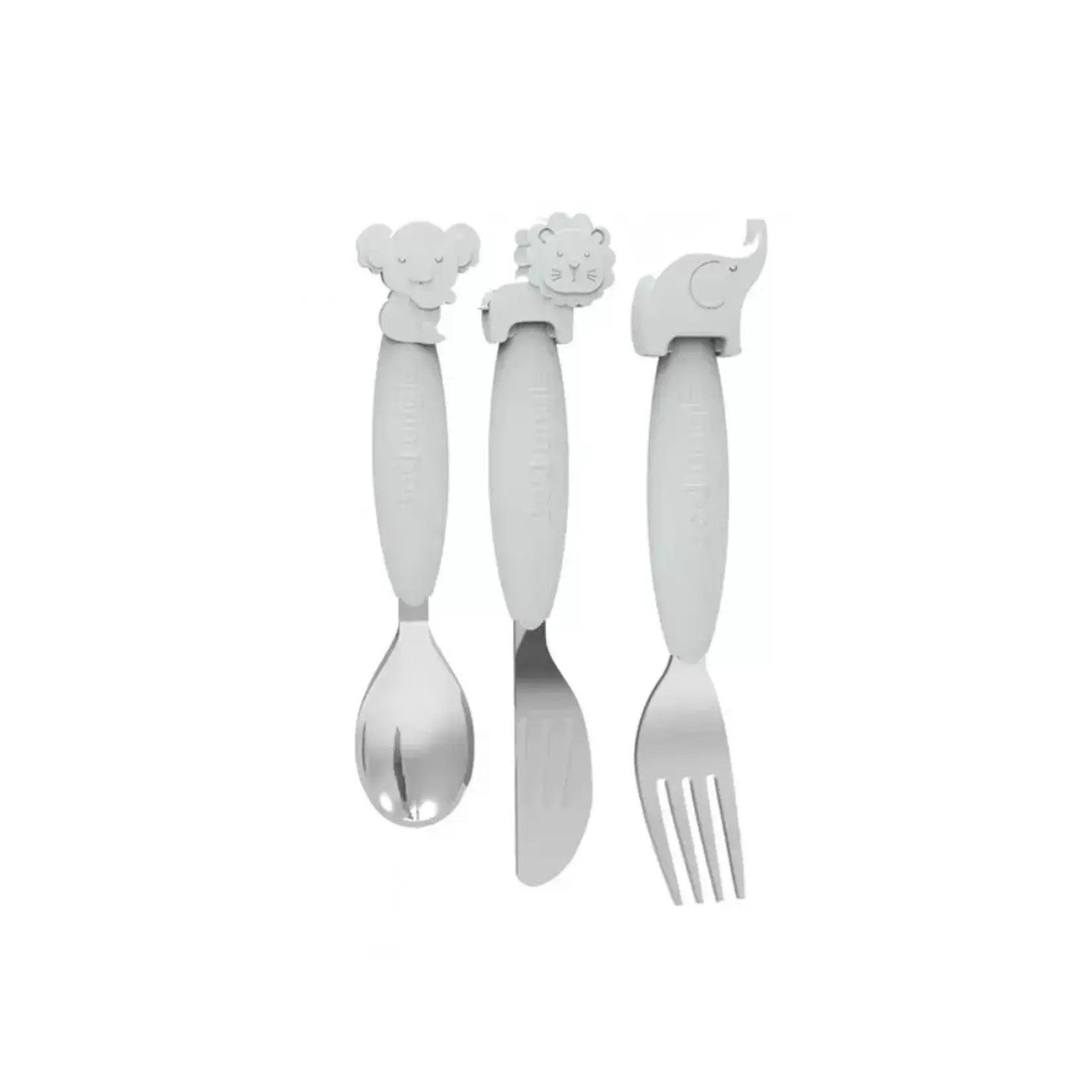 Bo Jungle Baby Deloof: Taupe  Bestek Set