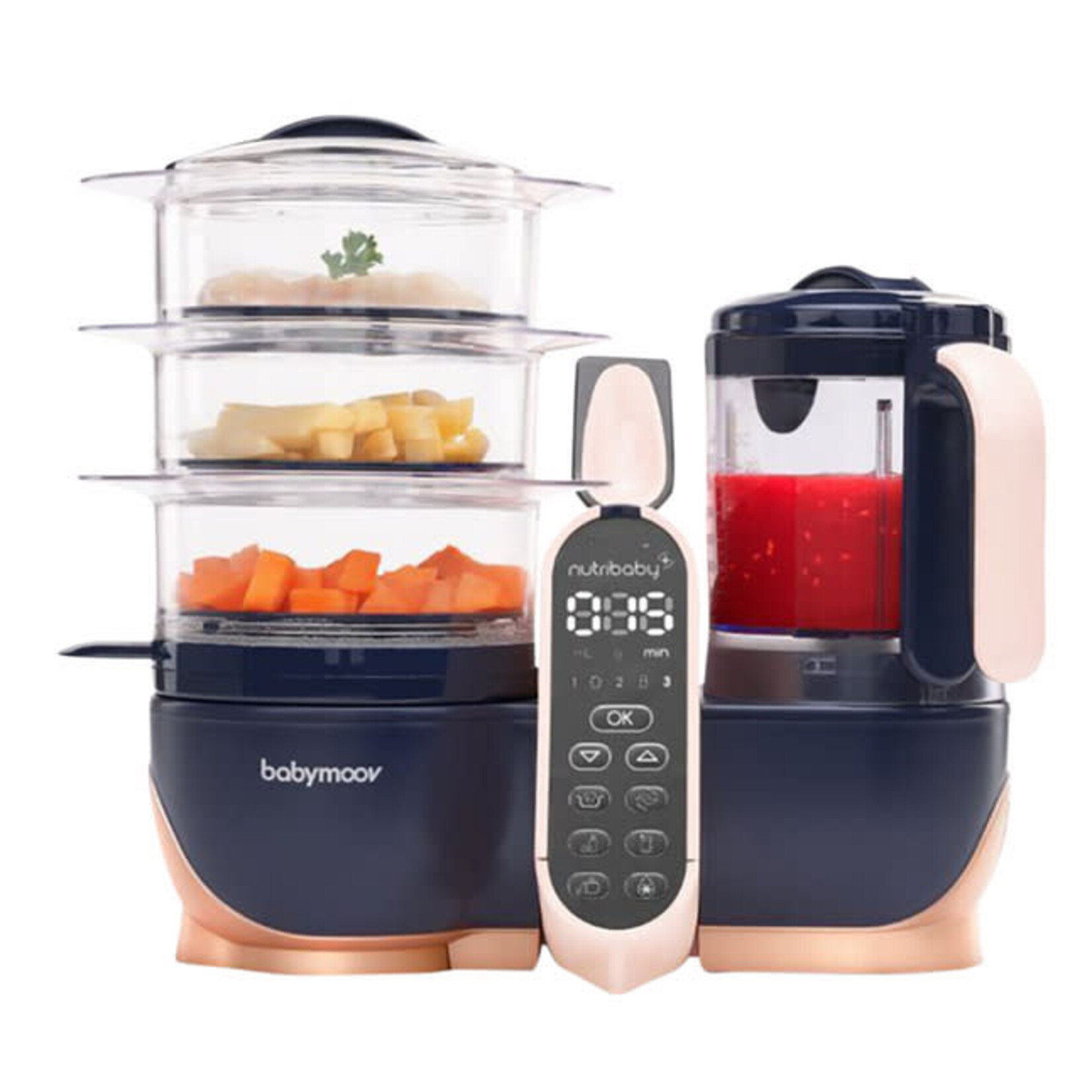 Babymoov Baby Deloof: Stoomkoker-mixer Nutribaby XL