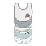 Lässig Baby Janssens: Value Pack Bib 5 pcs - Tiny Team, Dog