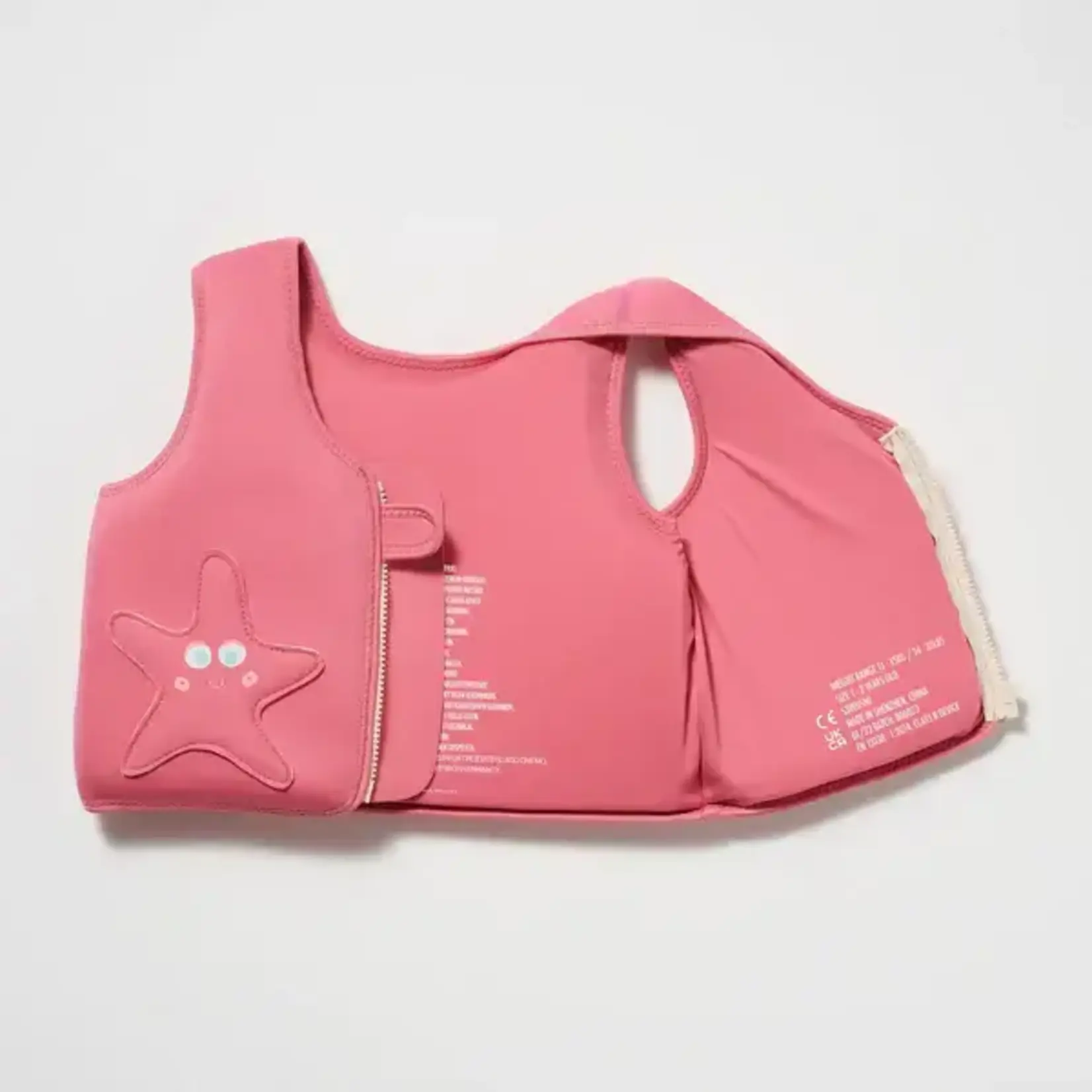 Sunnylife Swim Vest 2-3 year -  Ocean Treasure Rose