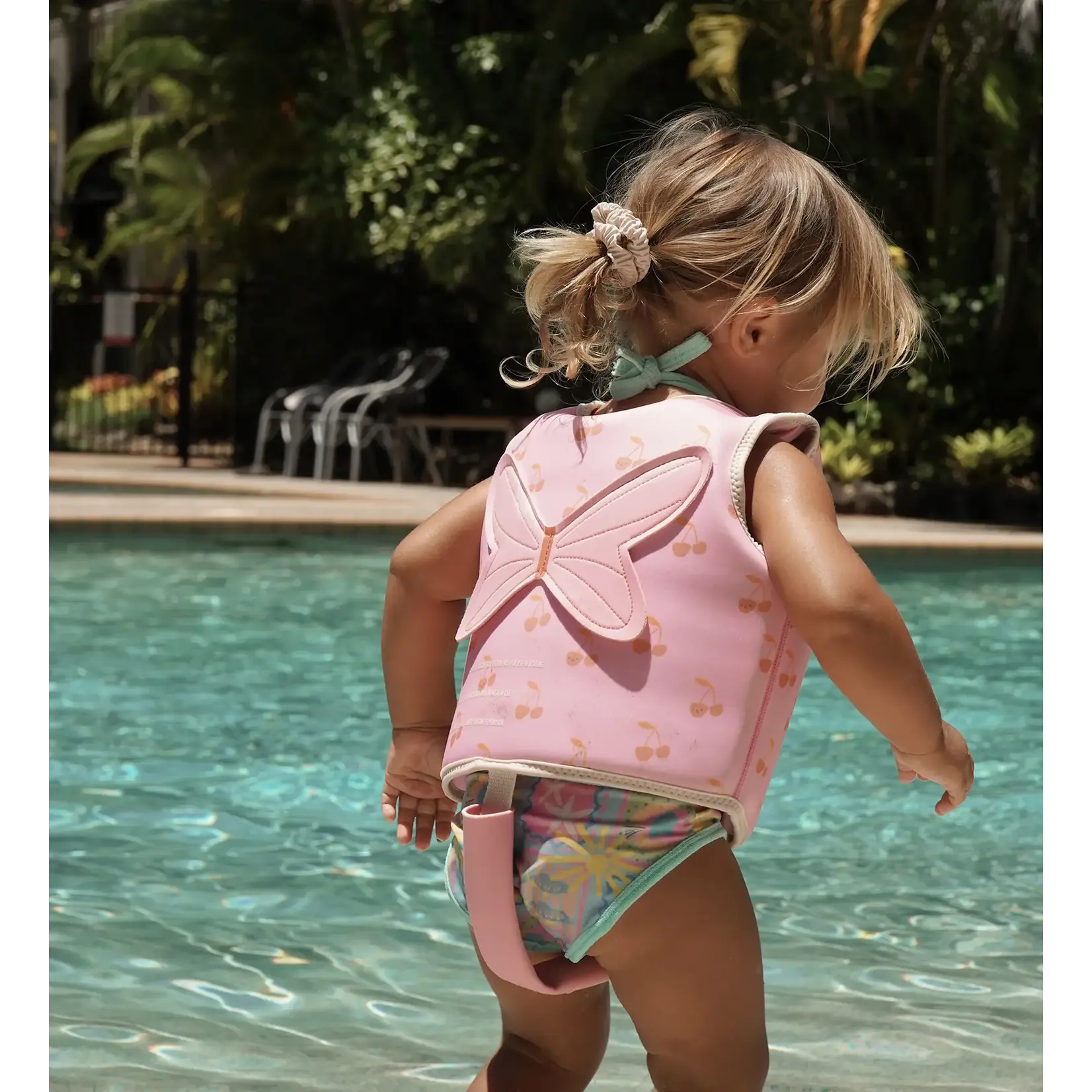 Sunnylife Swim Vest 2-3 year - Cotton Candy Cherry