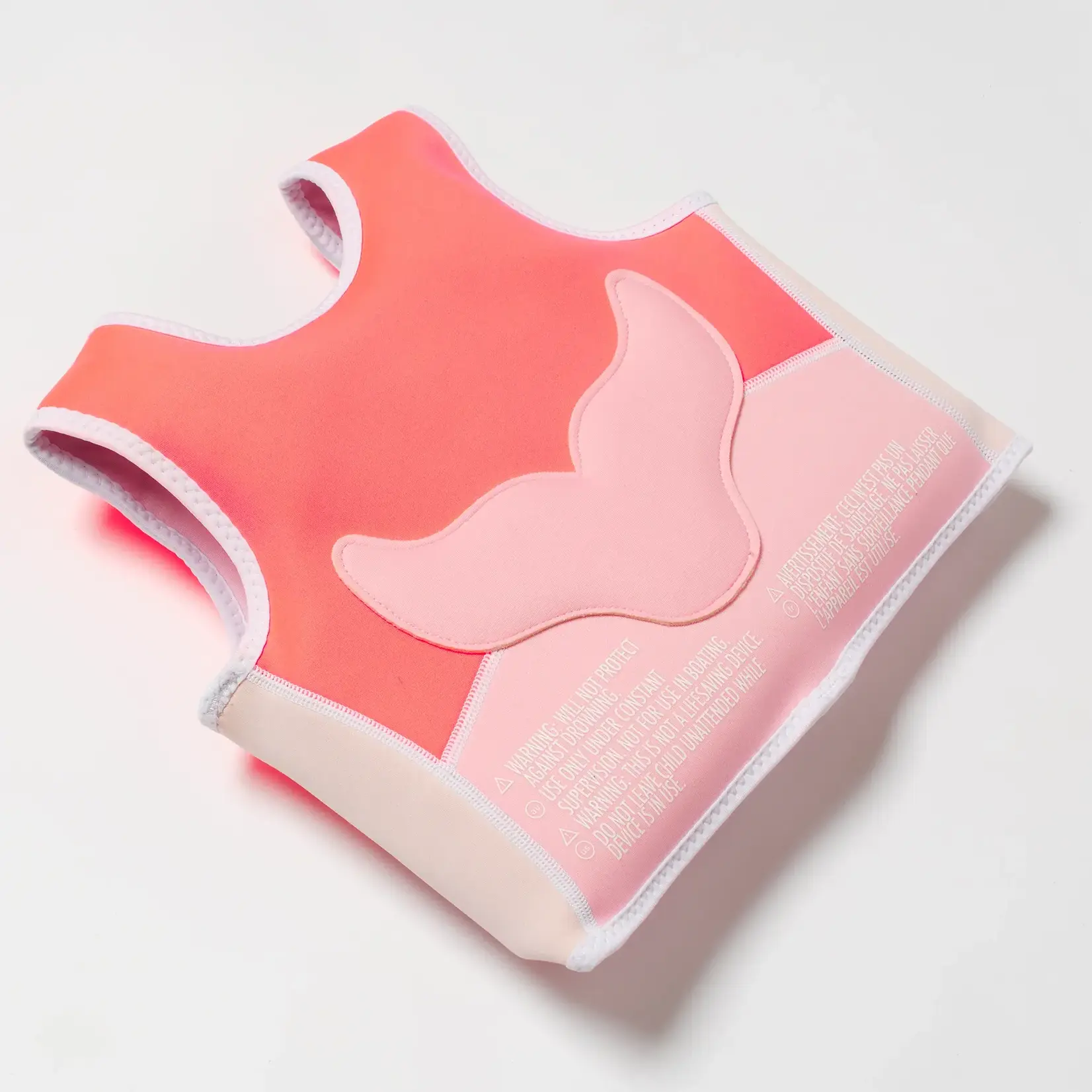 Sunnylife Swim Vest 1-2 year - Melody the Mermaid Neon Strawberry