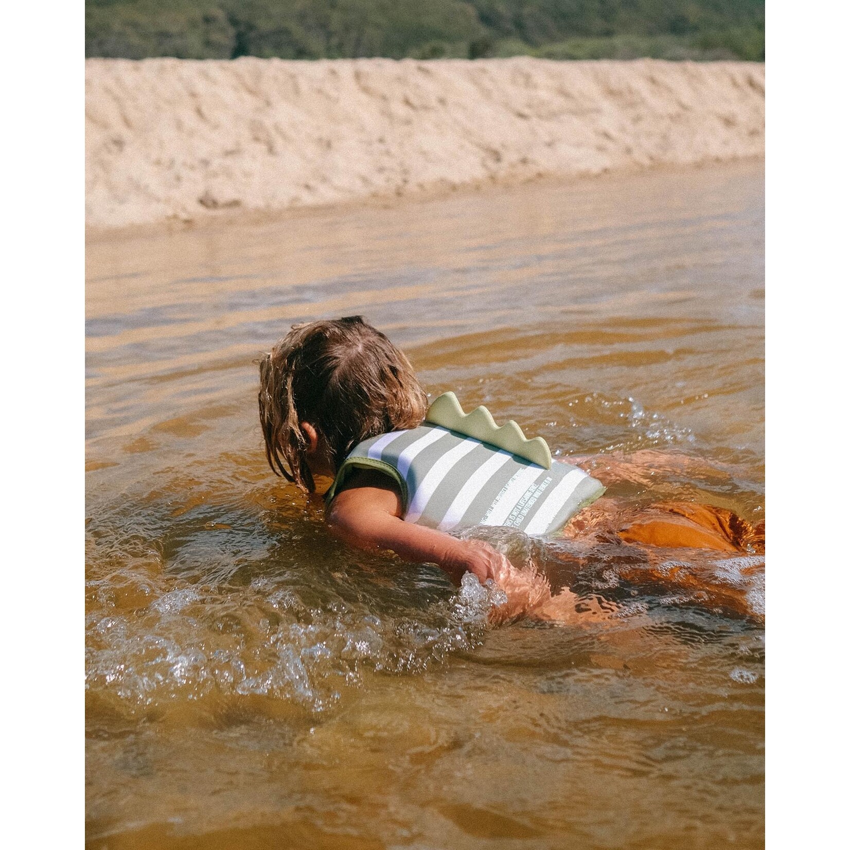 Sunnylife Swim Vest 2-3 year - Into the Wild Khaki