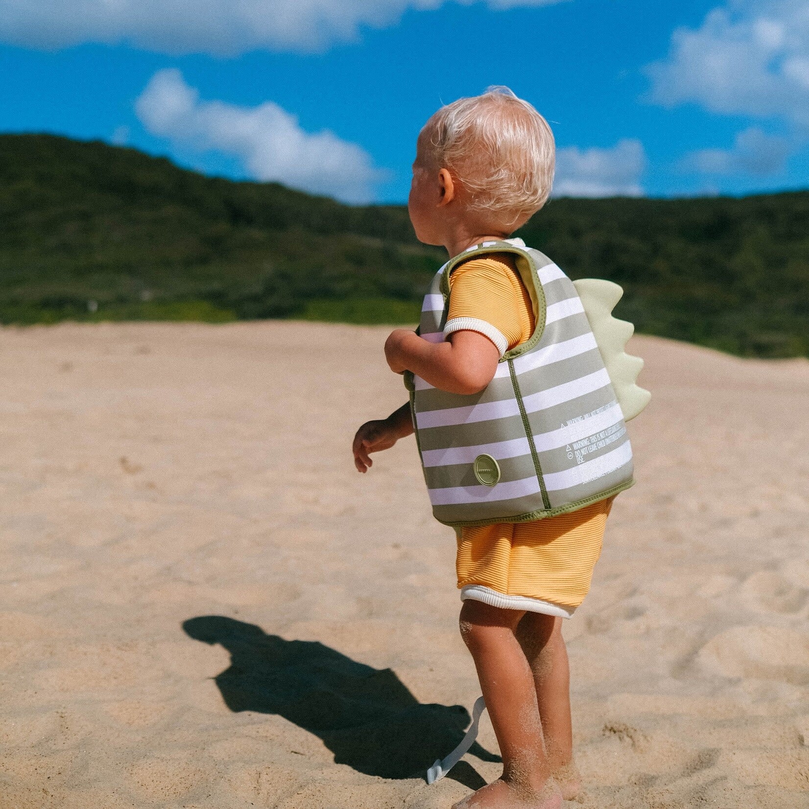Sunnylife Swim Vest 2-3 year - Into the Wild Khaki