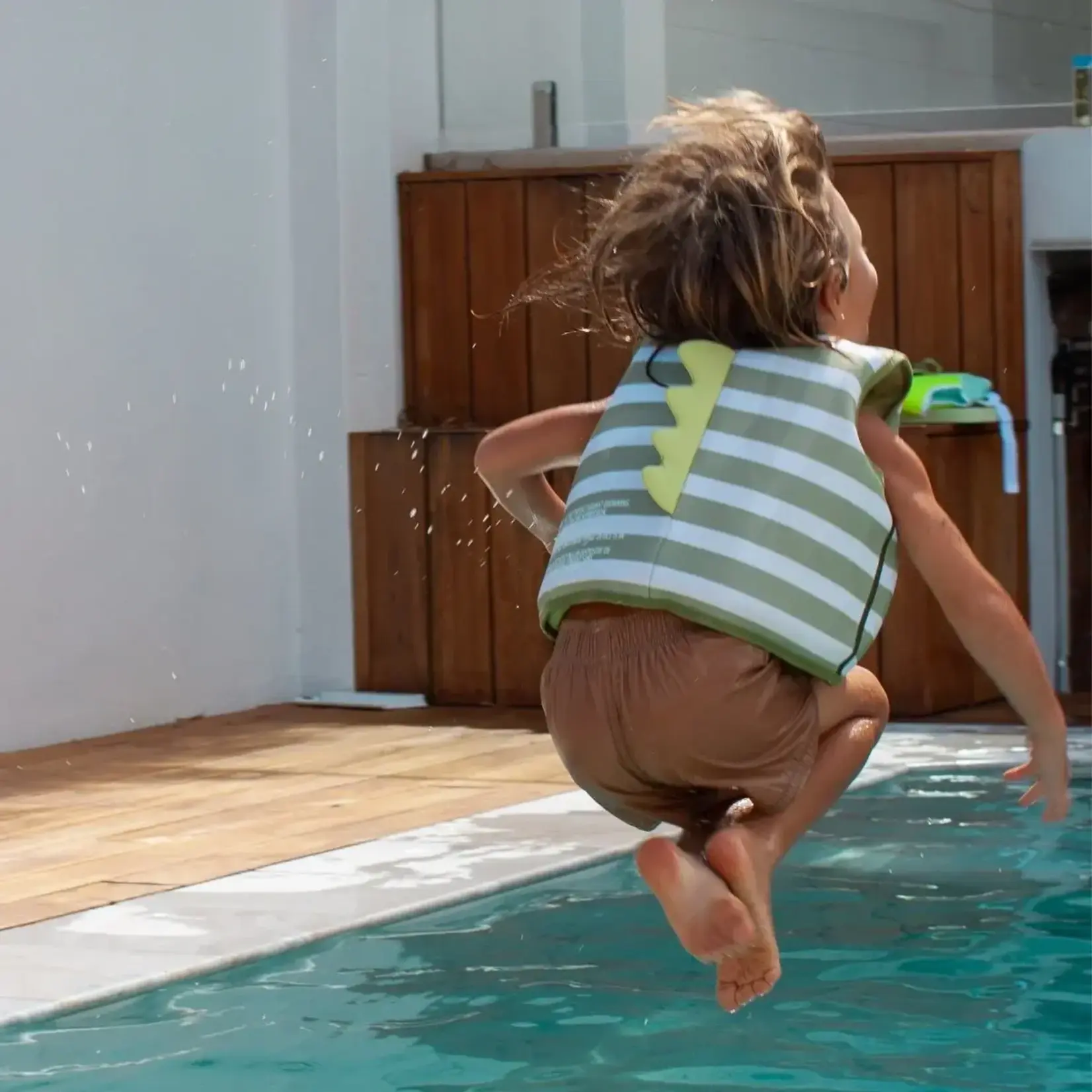 Sunnylife Swim Vest 3-6 year - Into the Wild Khaki