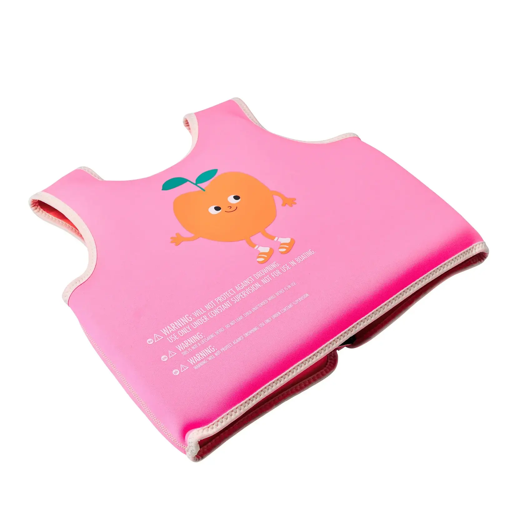 Sunnylife Swim Vest 1-2 year - Poppy the Peach Neon Pink