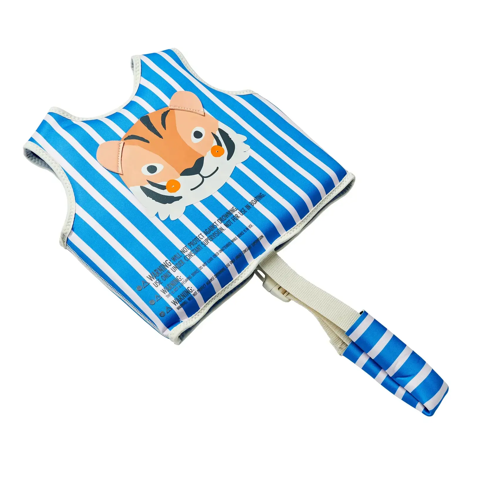 Sunnylife Swim Vest 1-2 year - Tino the Tiger Blue