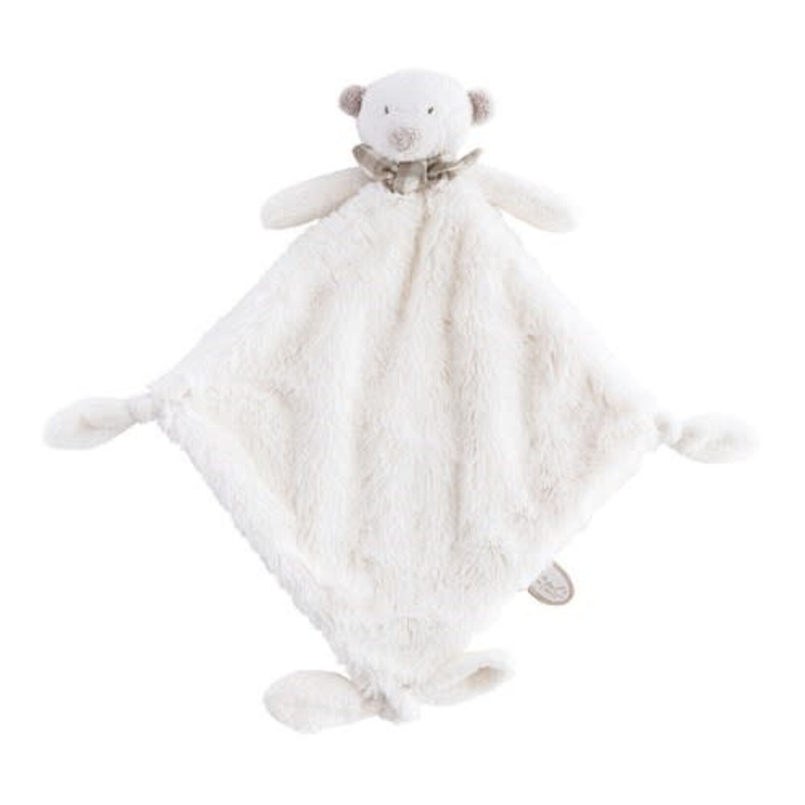 Dimpel NOANN DOUDOU 35 wit met beige sjaaltje