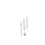Living Nature Fopspeenketting witte strik