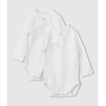 Petit Bateau Baby Janssens: 2 BODIES NAISS ML 3M