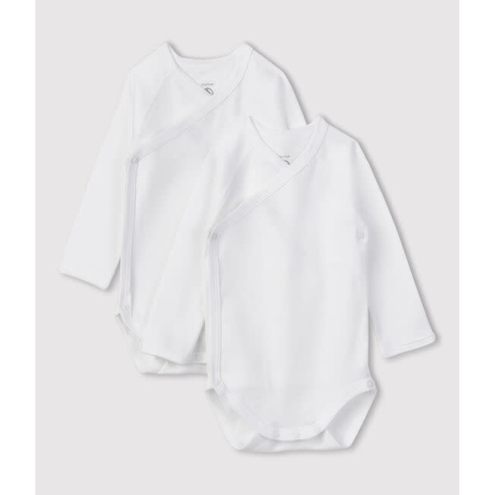 Petit Bateau Baby Janssens: 2 BODIES NAISS ML 6M