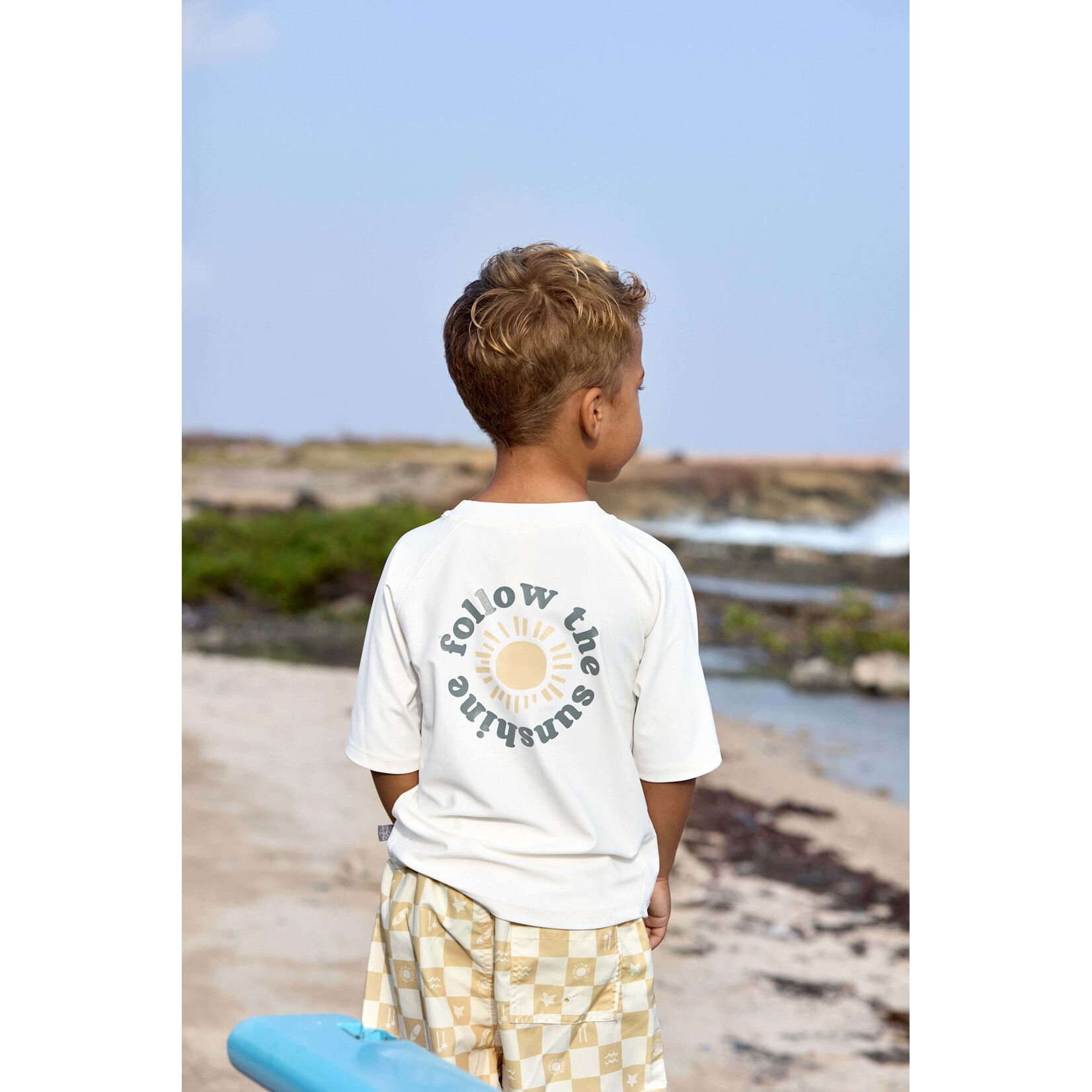 Lässig Board Shorts Boys Vanilla/sea salt