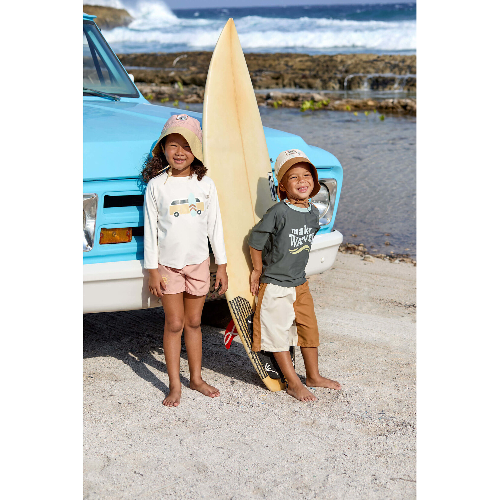Lässig Board Short Boy sea salt/deep olive