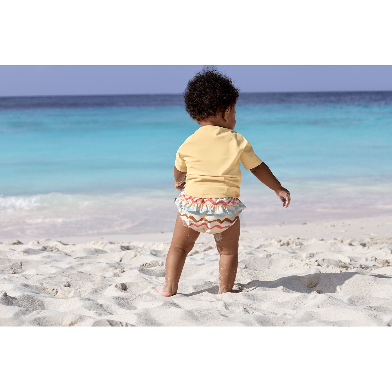 Lässig V-MASTER LSF Swim Diaper Waves sea salt