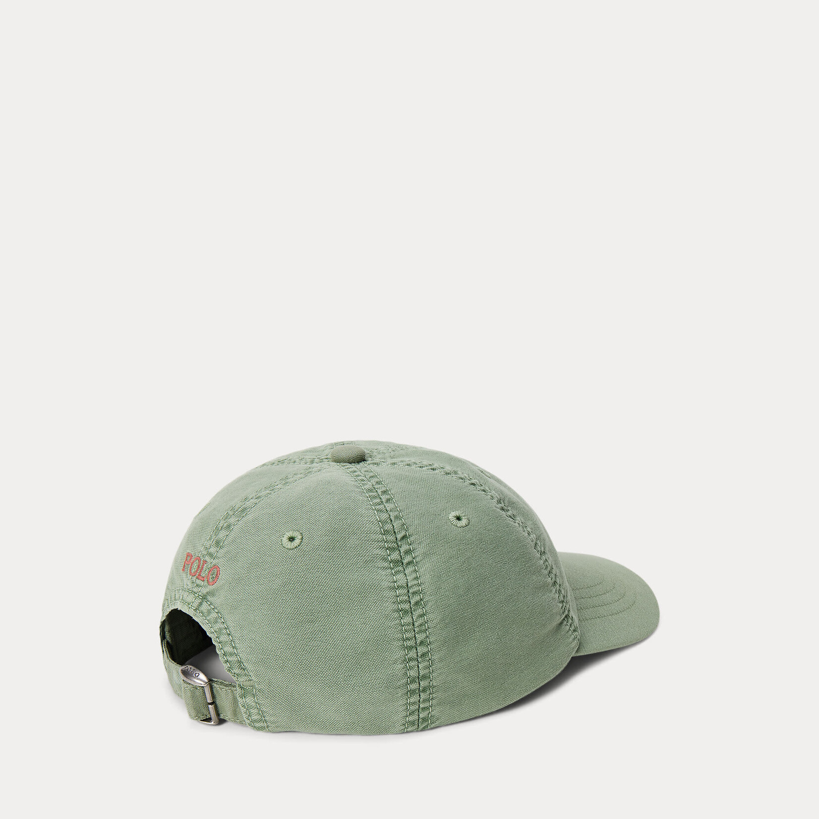 Ralph Lauren COTTON OXFORD BALL CAP CARGO GREEN