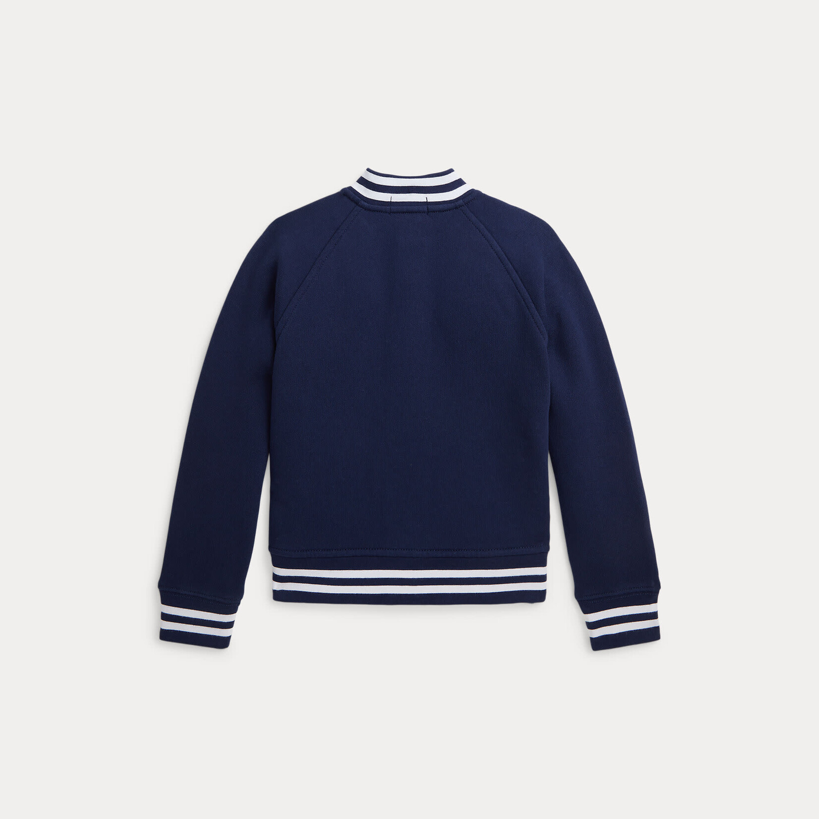 Ralph Lauren FLEECE BASEBALL JACKET REFINED NAVY/C1730