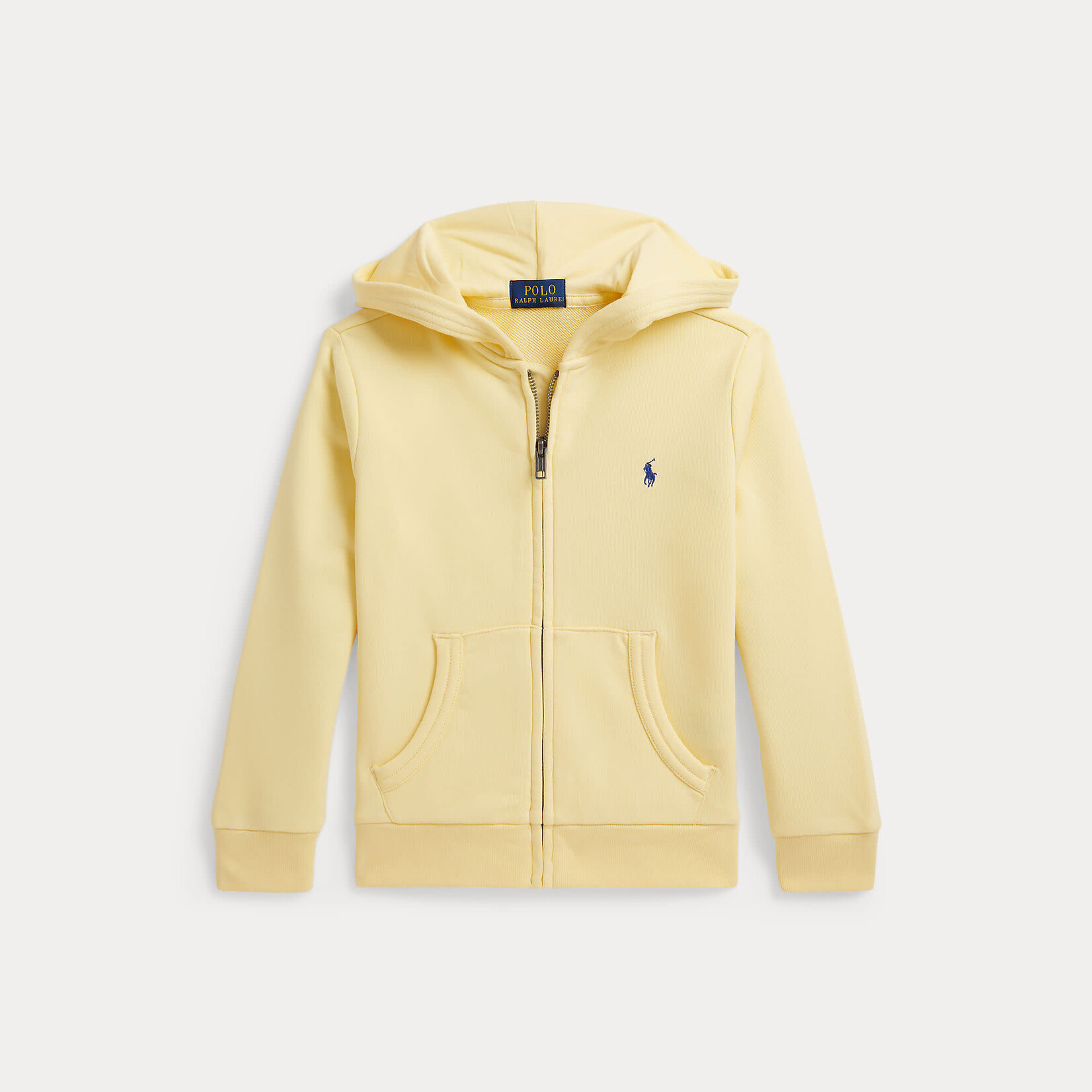 Ralph Lauren LS FZ HOOD-KNIT SHIRTS-SWEATSHIRT T-BIRD YELLOW