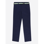 Ralph Lauren BEDFORD-PANTS-FLAT FRONT_20/1 STRETCH TWILL_NAVY