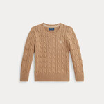 Ralph Lauren CABLE KNIT SWEATER COTON MEDIUM BEIGE