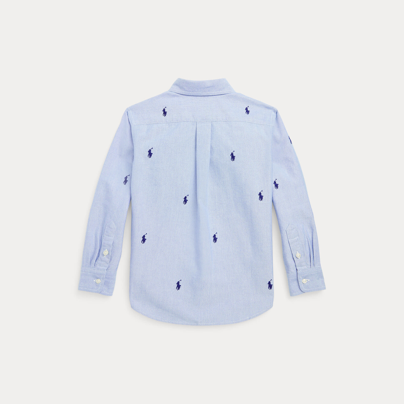 Ralph Lauren CLBDPPC-SHIRTS-SPORT SHIRT BSR BLUE WITH AOE PP