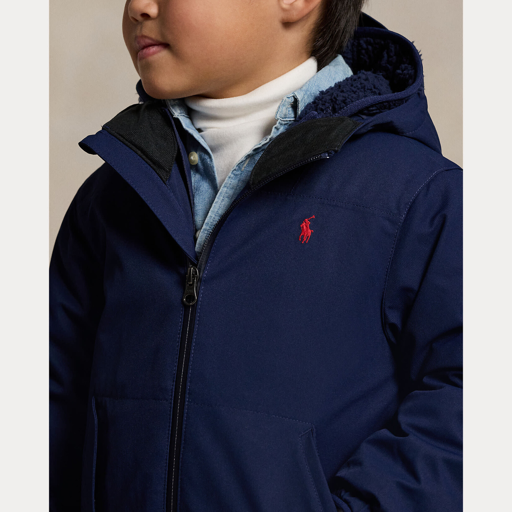 Ralph Lauren PRTLAND SHEL-OUTERWEAR-WINDBREAKER NEWPORT NAVY