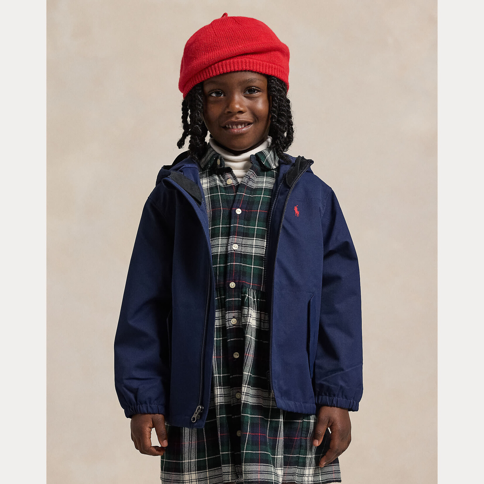 Ralph Lauren PRTLAND SHEL-OUTERWEAR-WINDBREAKER NEWPORT NAVY