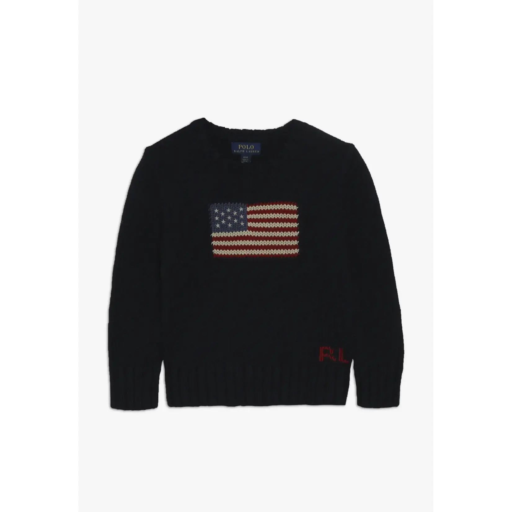 Ralph Lauren FLAG CN SWTR-TOPS-SWEATER_20/2 COTTON BLUE