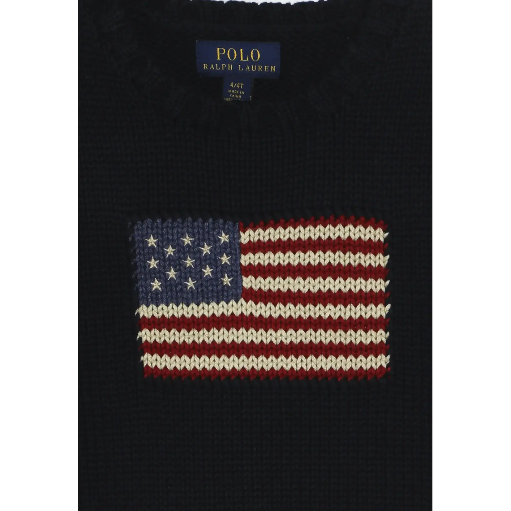 Ralph Lauren FLAG CN SWTR-TOPS-SWEATER_20/2 COTTON BLUE