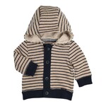Gymp Cardigan Lander Beige - Navy 350-6731-20