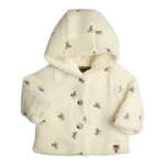 Gymp Coat Alies Off White - Brown 441-6736-10