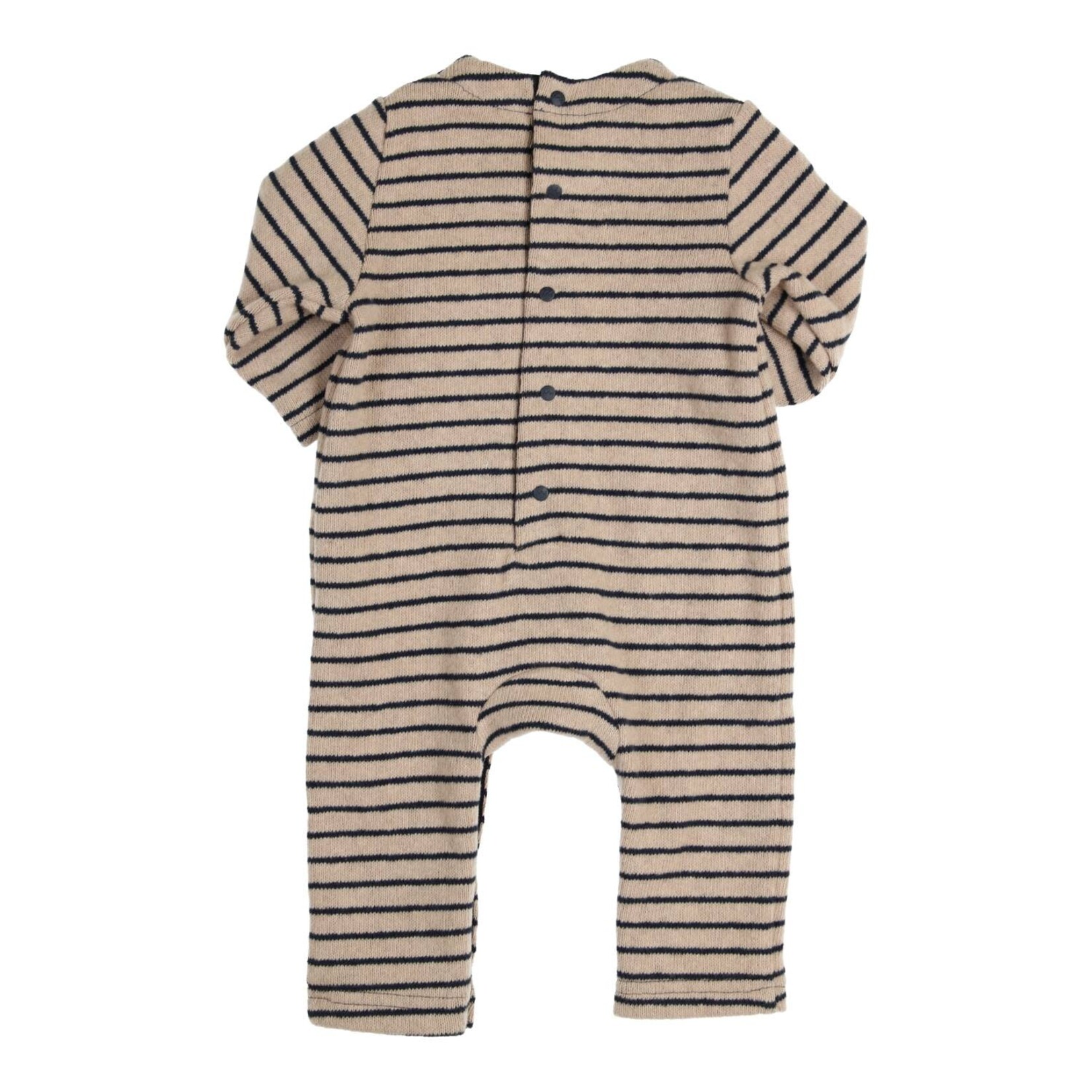 Gymp Creepersuit Lander Beige - Navy 480-6890-20