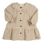 Gymp Dress Freda Beige - Anthracite 470-6871-10
