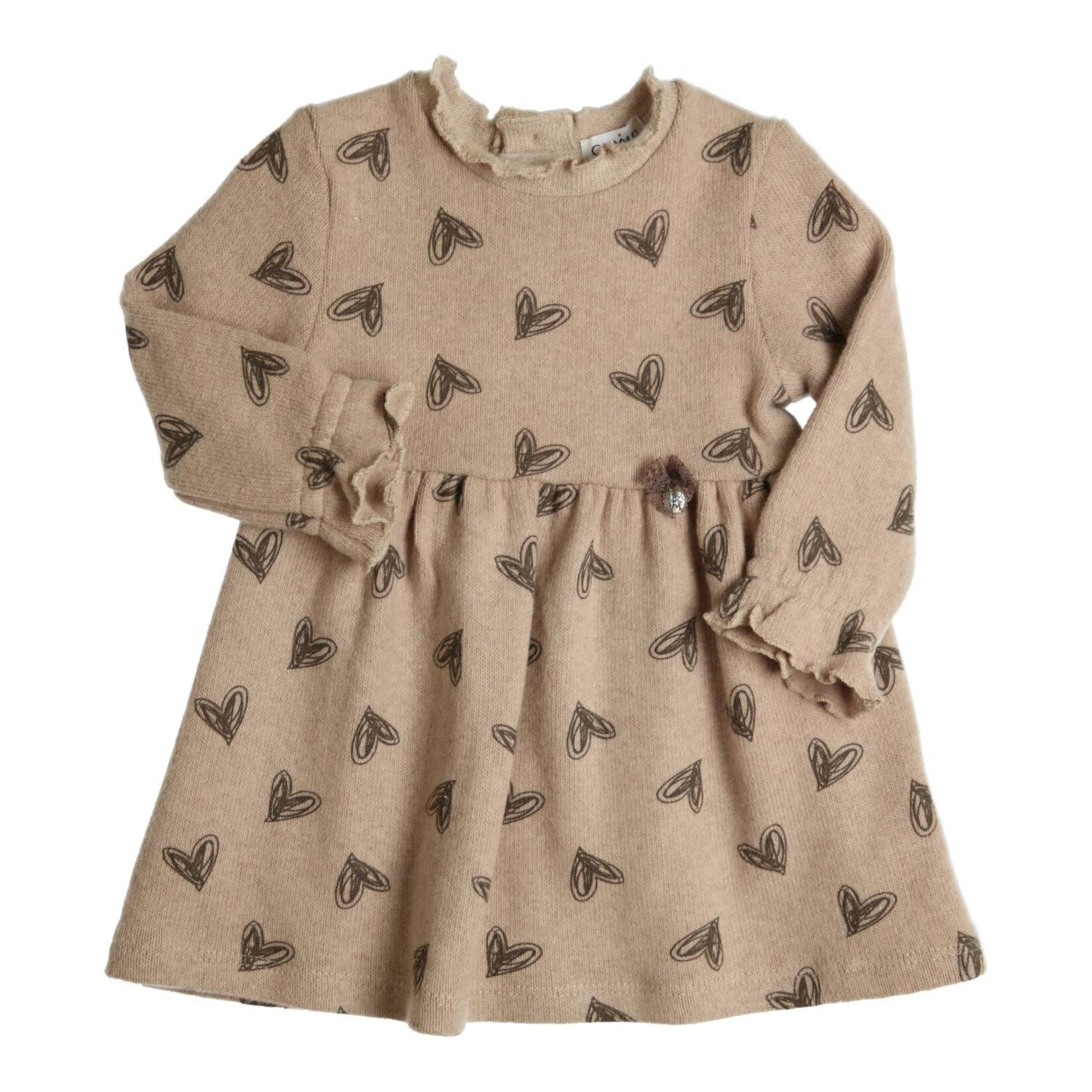 Gymp Dress Isabella Beige - Brown 470-6829-10