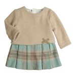 Gymp Dress Larissa Green - Beige 470-6818-10