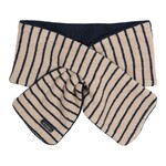 Gymp Scarf Lander Beige - Navy 710-6889-20