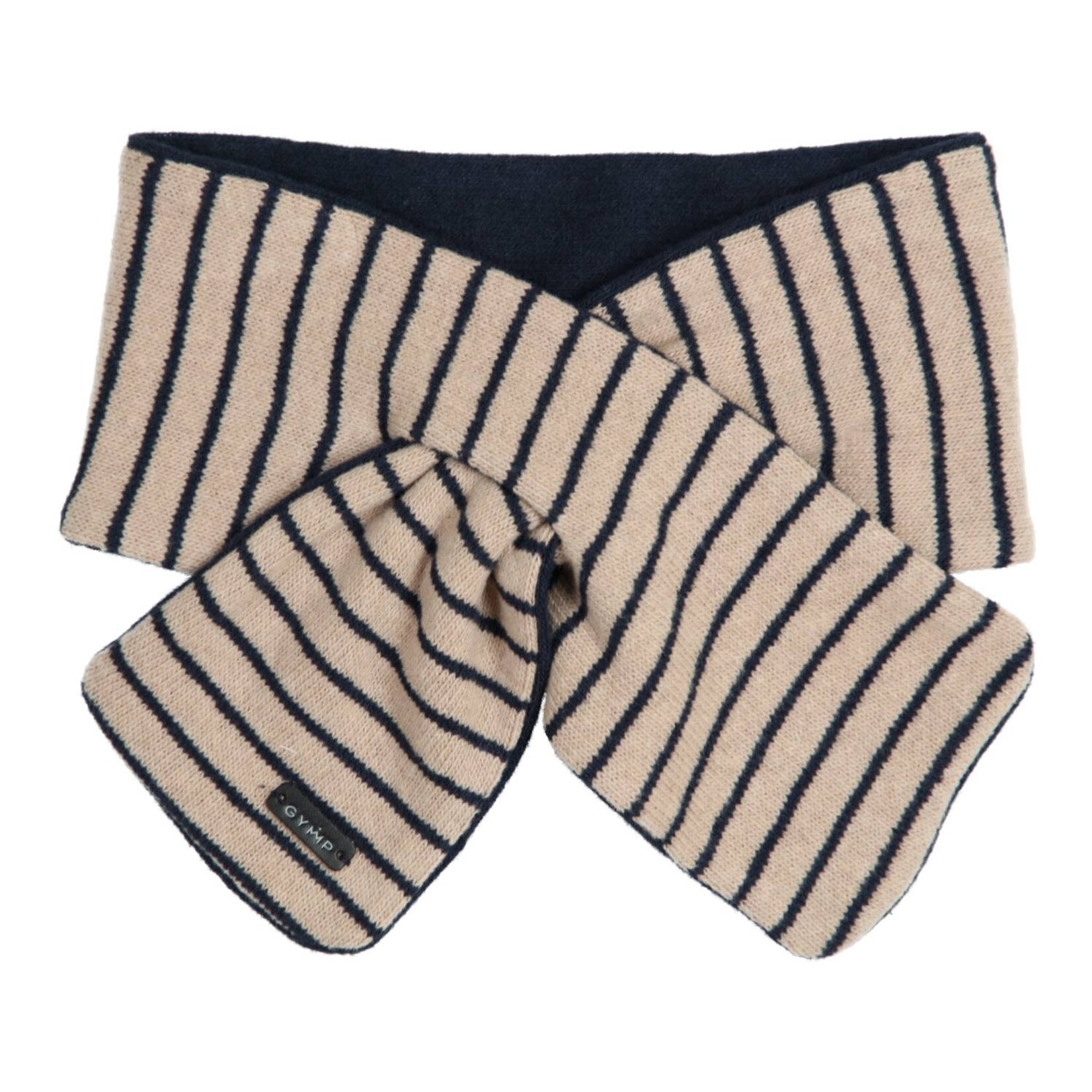 Gymp Scarf Lander Beige - Navy 710-6889-20