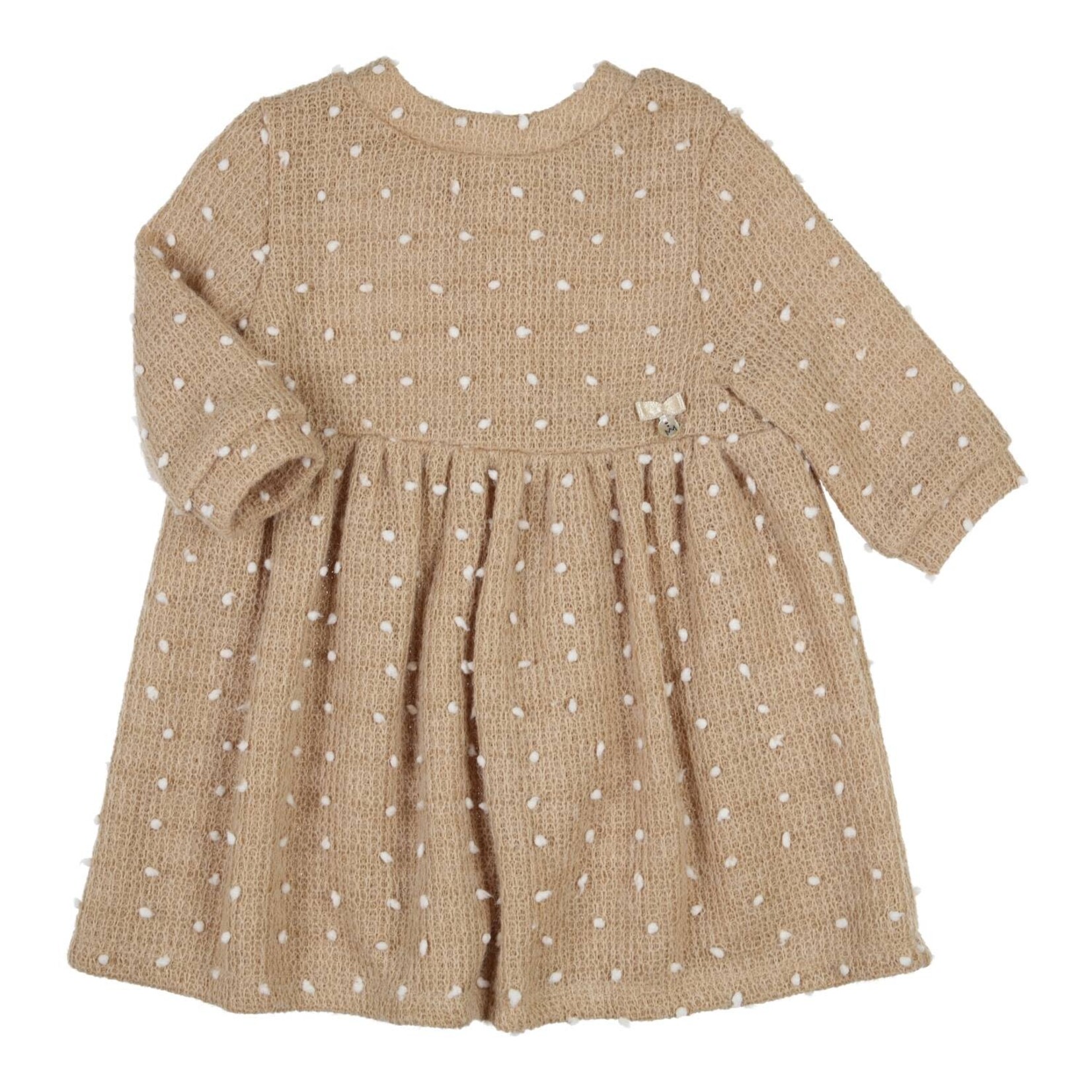 Gymp Dress Nona Beige 470-6608-10